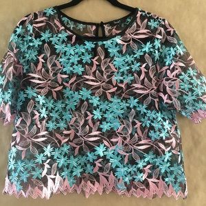 ⚡️⚡️SALE⚡️Mesh Floral Shirt